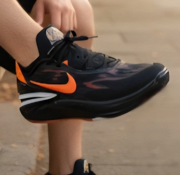 NIB Nike Air Zoom GT Cut 2 Black Phantom Orange Size 7.5 DJ6015-004 Zoom Strobel - Picture 1 of 16